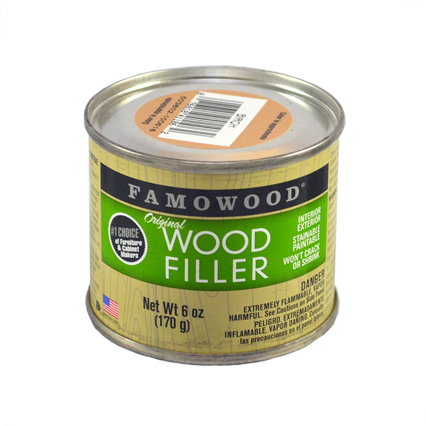 Eclectic Products 6 Oz Birch Famowood Solvent Based Original Wood Filler 36141106